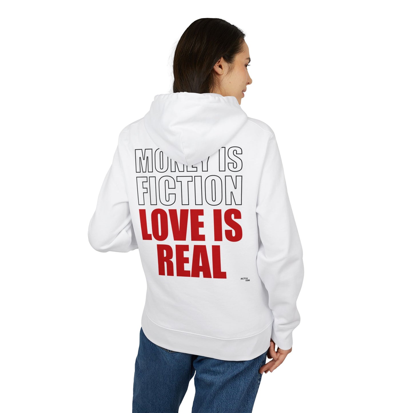 LOVE IS REAL - Organic Heavyweight Hoodie
